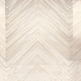 Ткань Galleria Arben Chevron Devore 01 White коллекции Paloma